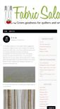 Mobile Screenshot of fabricsalad.com
